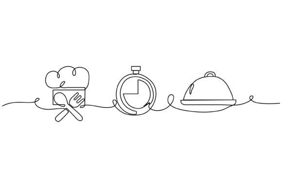 Continuous Line Design of Serves