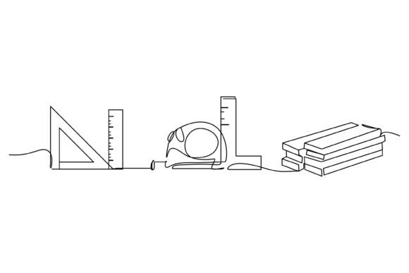 Continuous Line Design of Wood