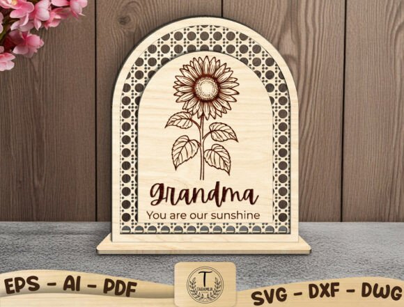 Grandma Laser Cut Wood Sign: Laser Cutting & Mother’s Day