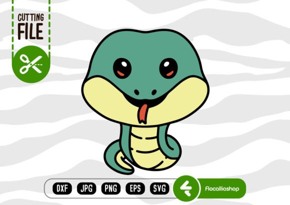 Woodland Animals for Cricut - Snake SVG: Graphics & Illustrations